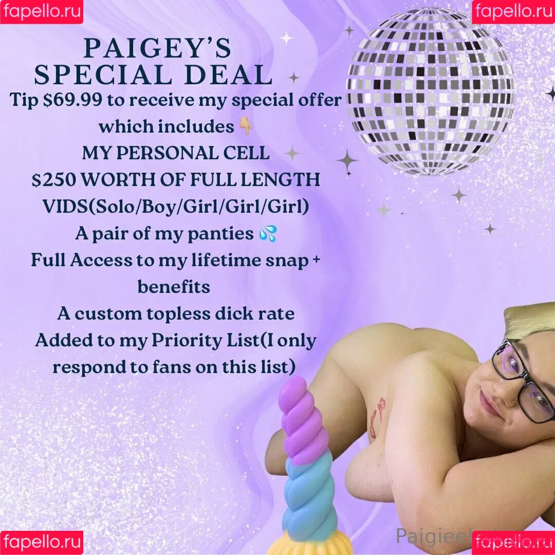 paigieebabieee Onlyfans Photo Gallery 