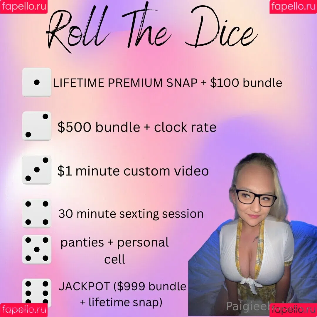 paigieebabieee Onlyfans Photo Gallery 
