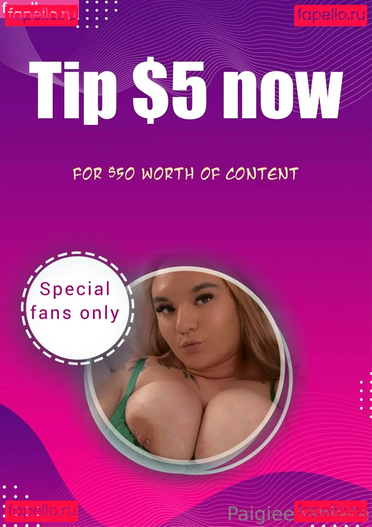 paigieebabieee Onlyfans Photo Gallery 