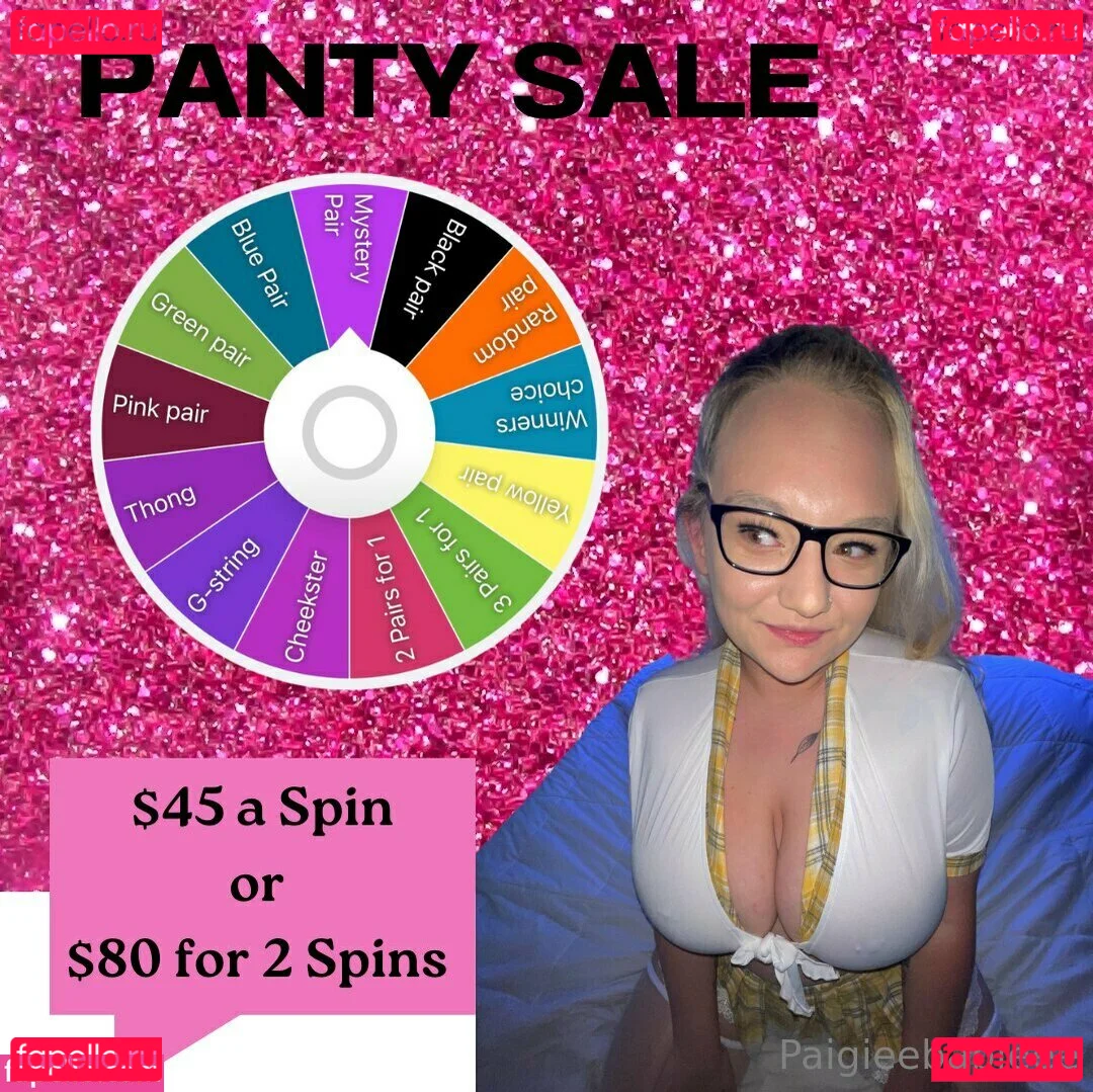 paigieebabieee Onlyfans Photo Gallery 