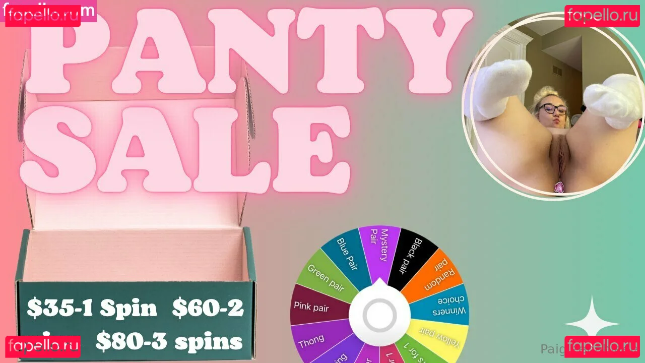 paigieebabieee Onlyfans Photo Gallery 