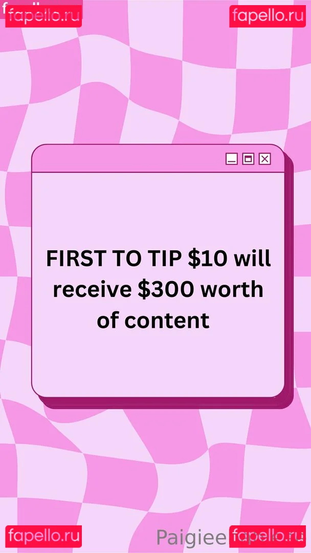 paigieebabieee Onlyfans Photo Gallery 