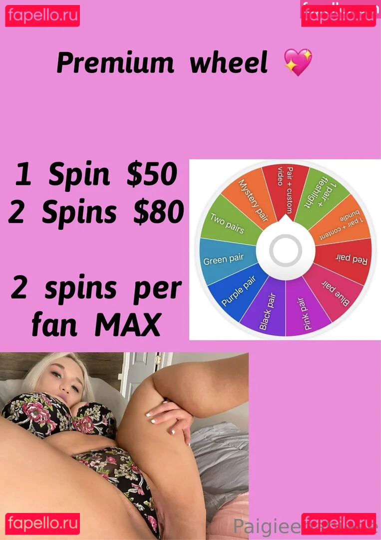 paigieebabieee Onlyfans Photo Gallery 