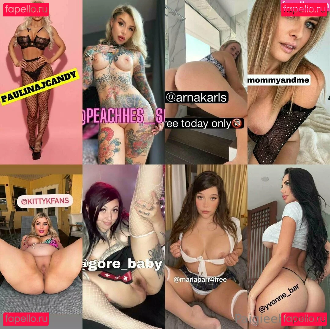 paigieebabieee Onlyfans Photo Gallery 