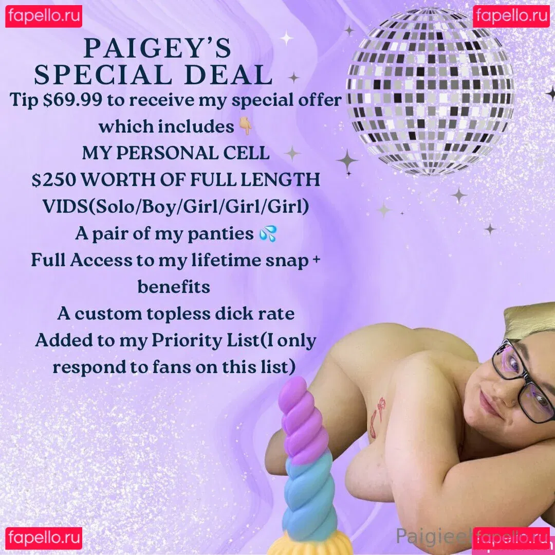 paigieebabieee Onlyfans Photo Gallery 