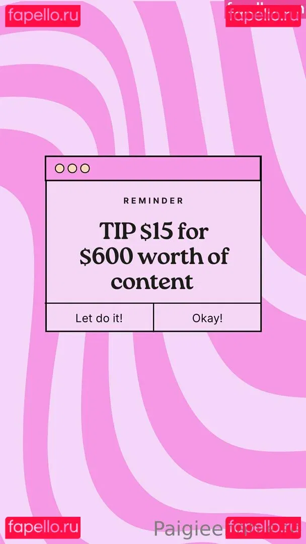 paigieebabieee Onlyfans Photo Gallery 