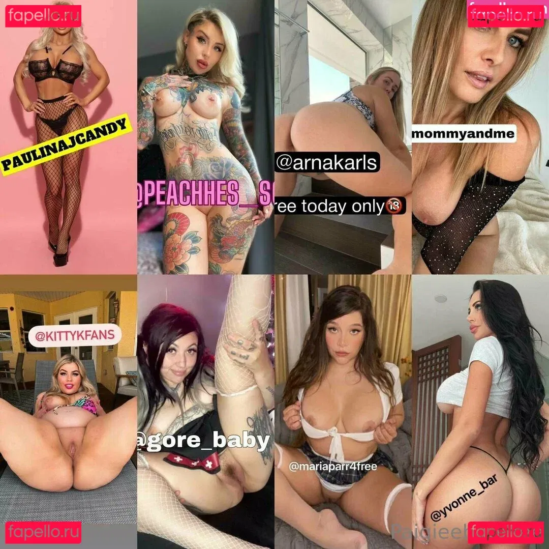 paigieebabieee Onlyfans Photo Gallery 