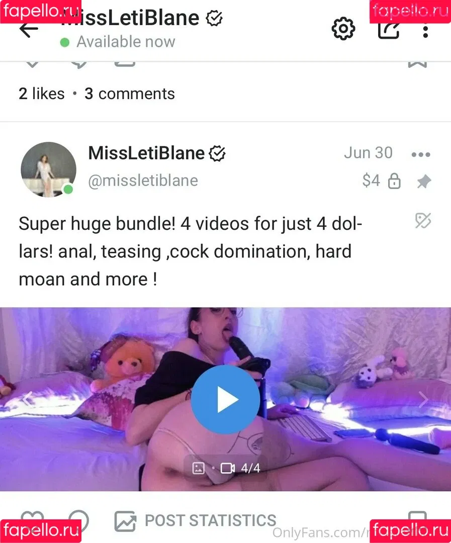 MissLetiBlane Onlyfans Photo Gallery 