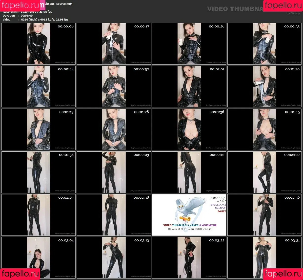 Sophie Elodie Onlyfans Photo Gallery 