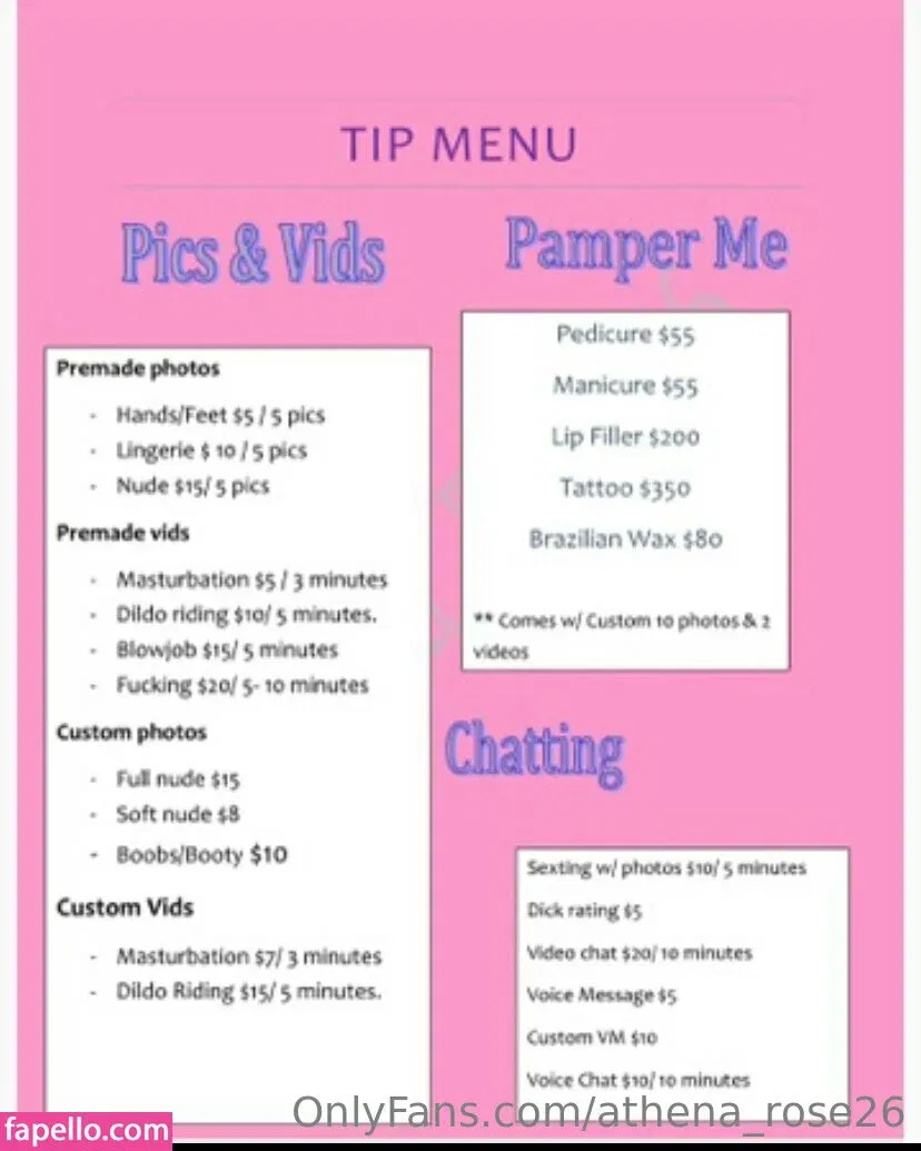 athena_rose26 Onlyfans Photo Gallery 