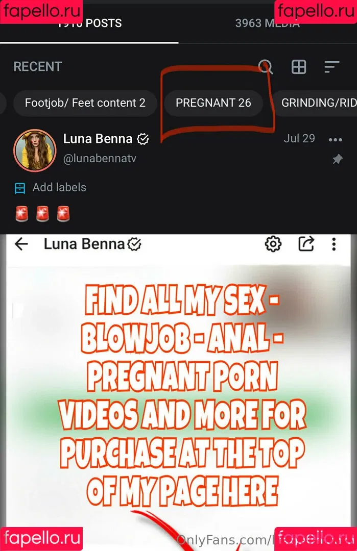 lunabennatv Onlyfans Photo Gallery 