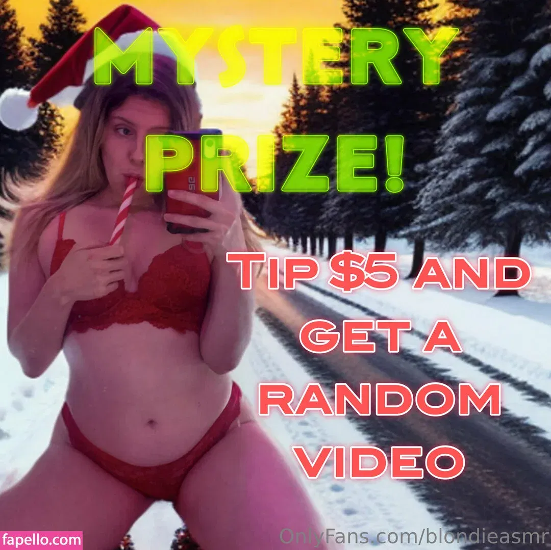 blondieasmr Onlyfans Photo Gallery 