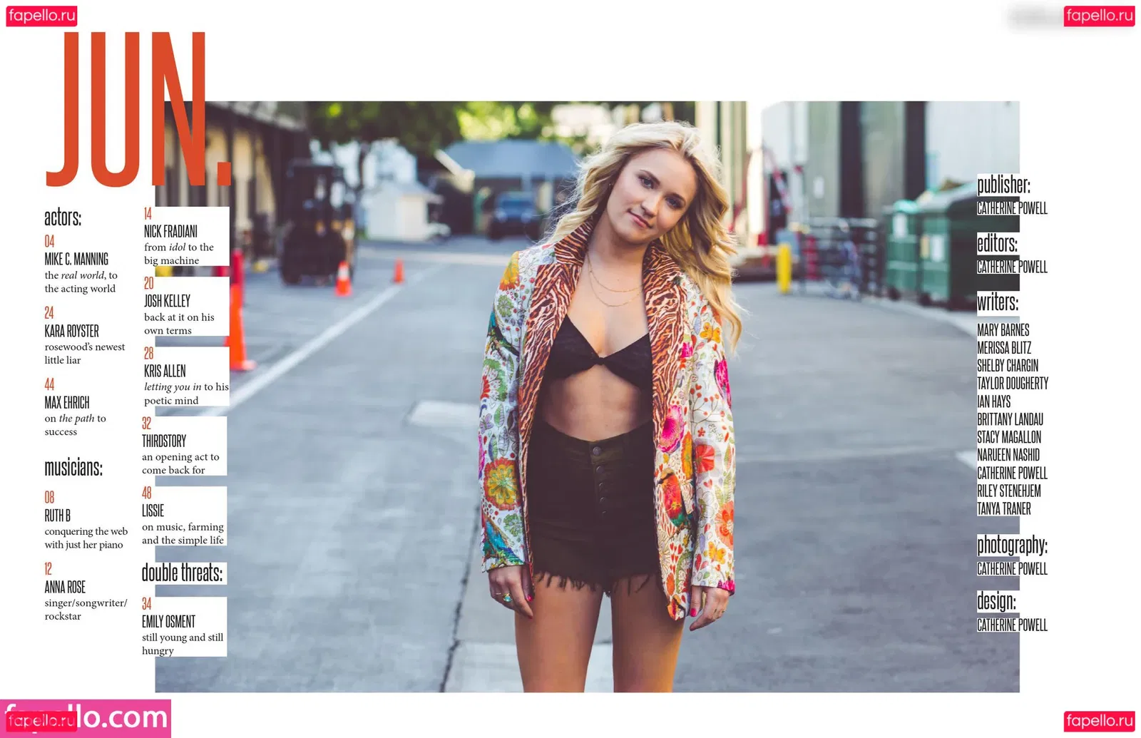 Emily Osment Onlyfans Photo Gallery 