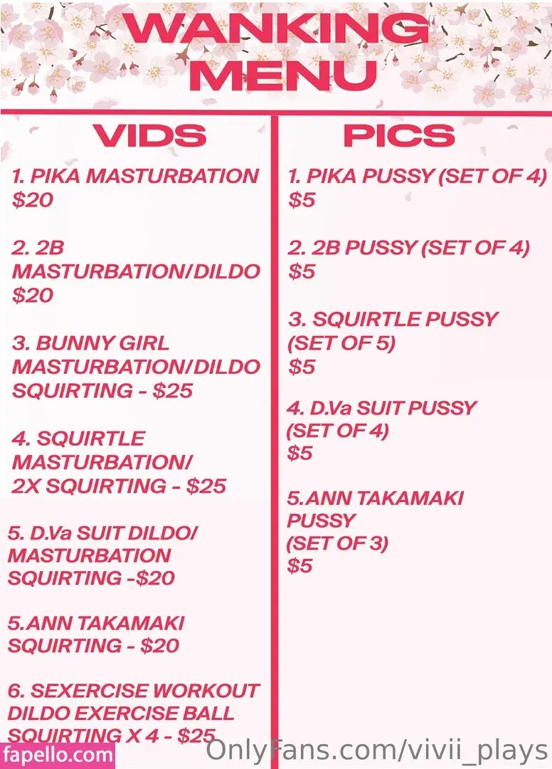 Vivii Plays Onlyfans Photo Gallery 