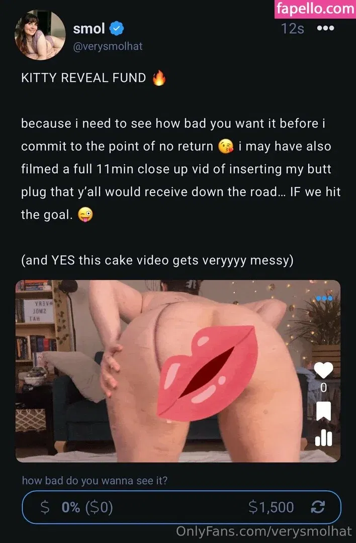 verysmolhat Onlyfans Photo Gallery 