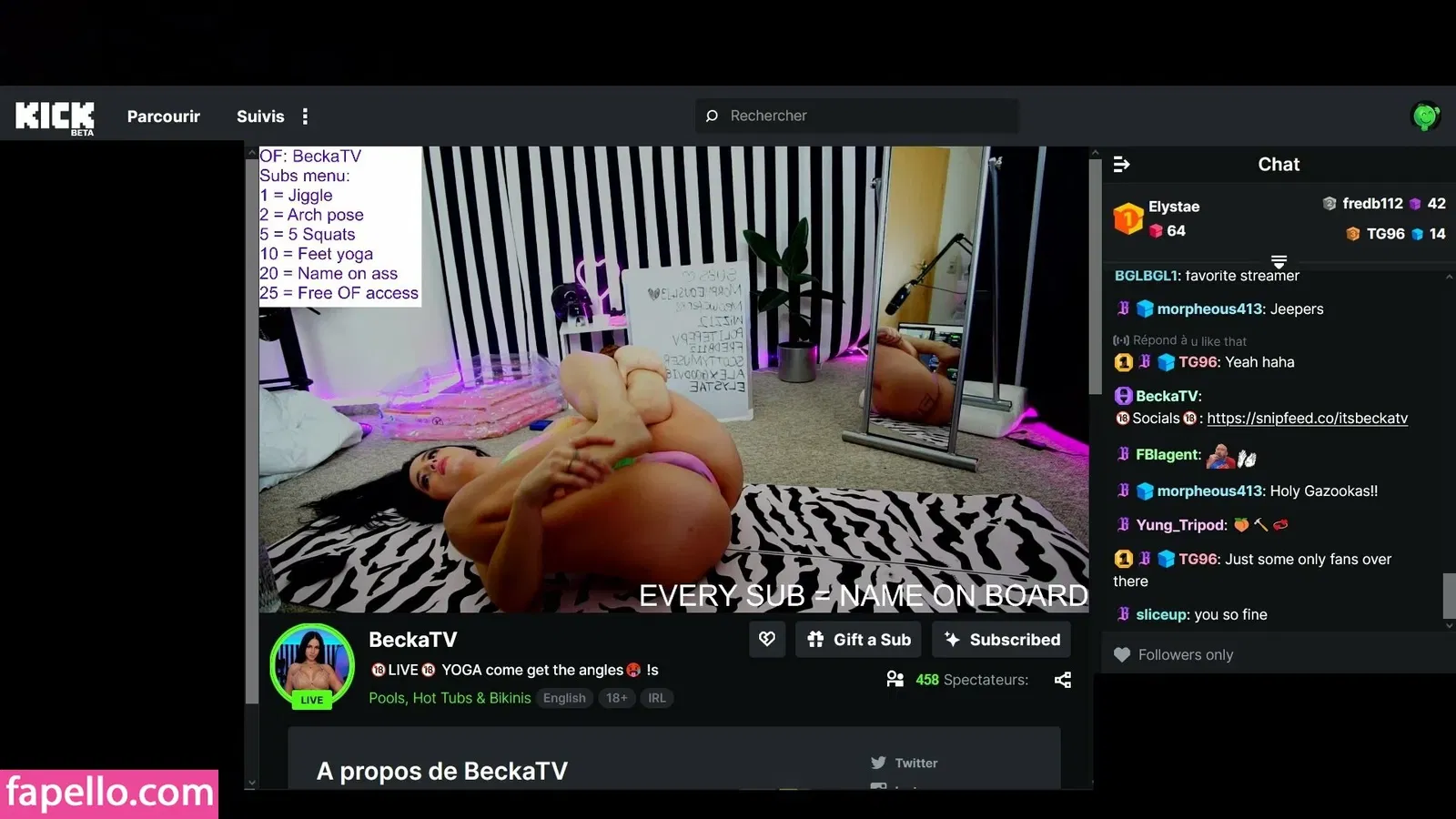 beckatv Onlyfans Photo Gallery 