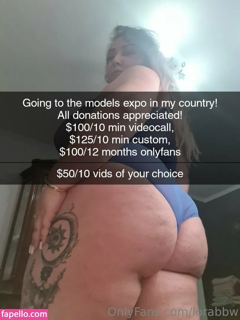 lorabbw Onlyfans Photo Gallery 