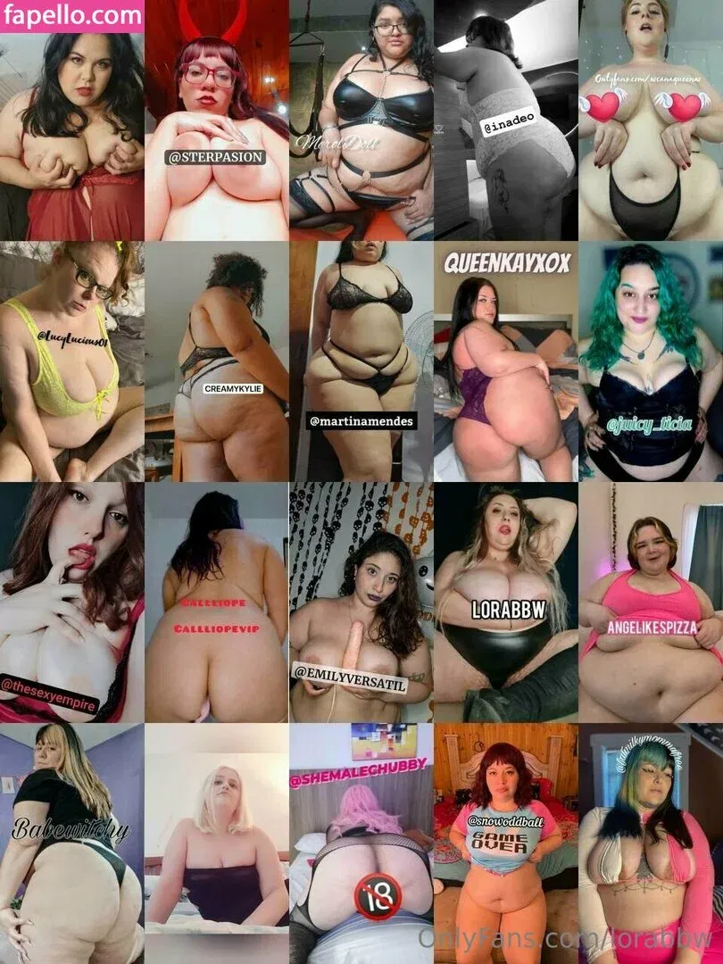 lorabbw Onlyfans Photo Gallery 