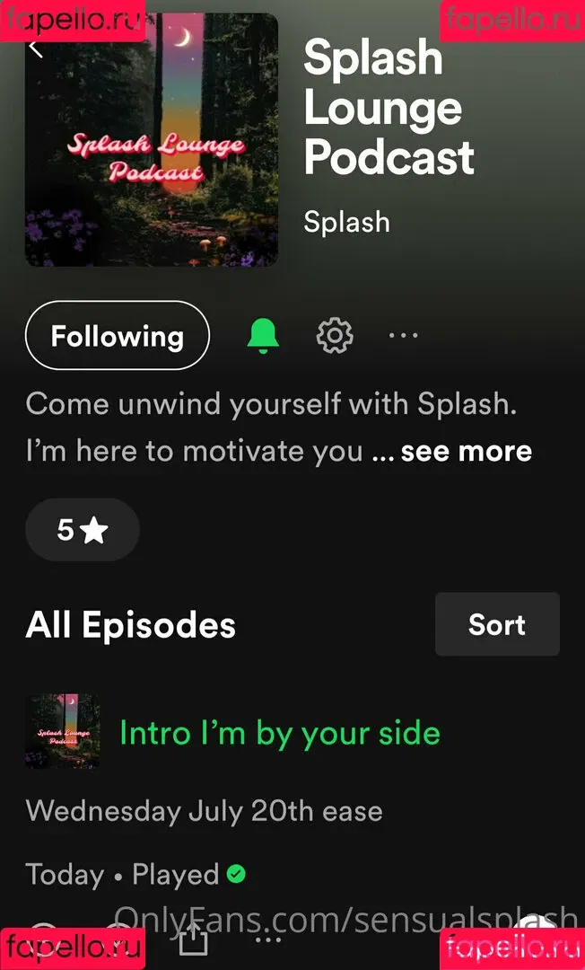 sensualsplash Onlyfans Photo Gallery 