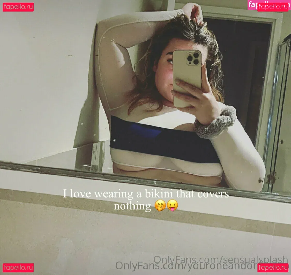 sensualsplash Onlyfans Photo Gallery 