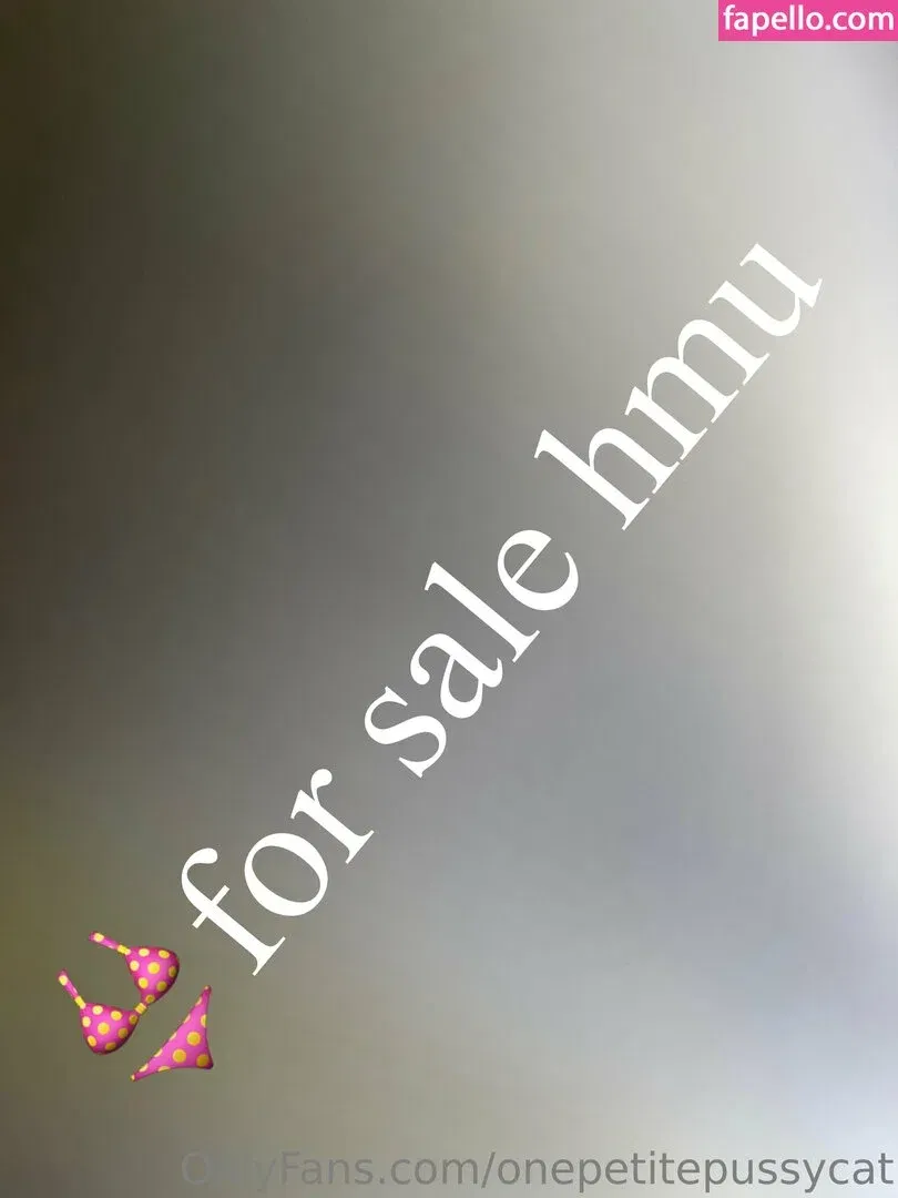 onepetitepussycat Onlyfans Photo Gallery 