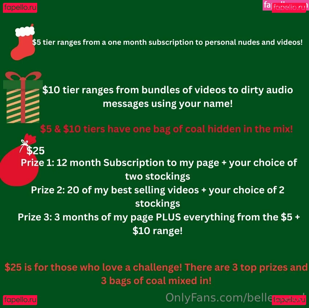 bellecreed Onlyfans Photo Gallery 