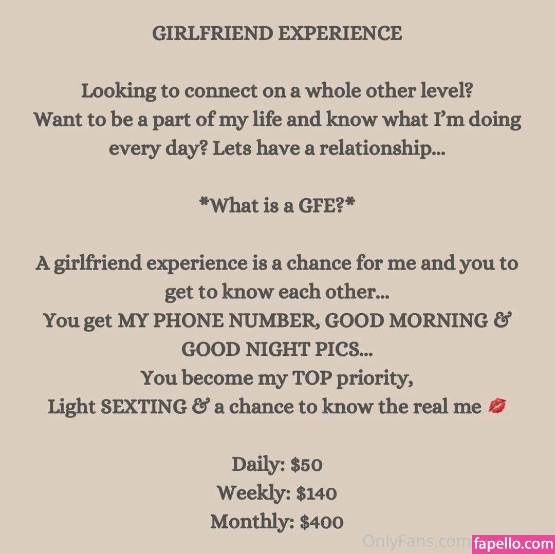 gfe-alice Onlyfans Photo Gallery 