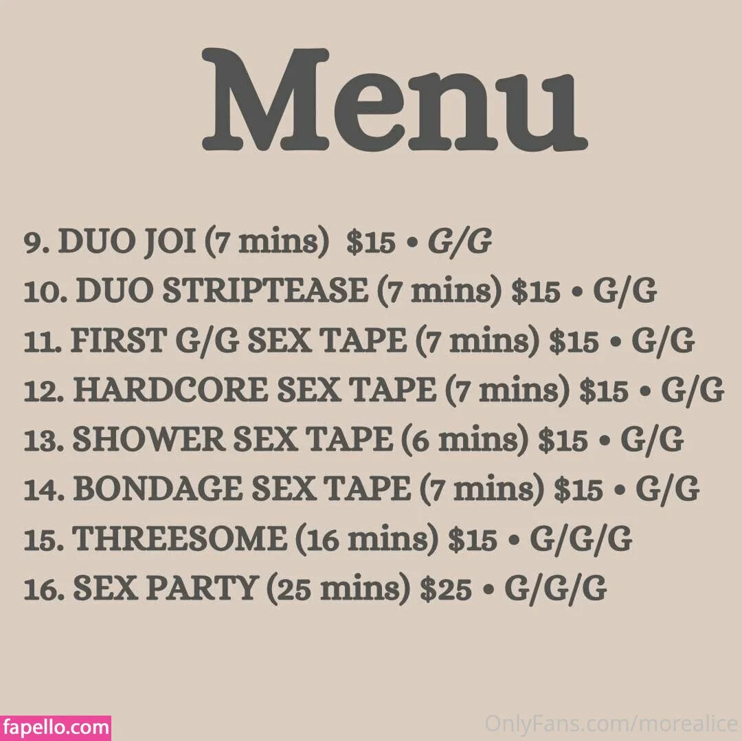 gfe-alice Onlyfans Photo Gallery 