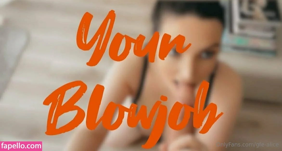 gfe-alice Onlyfans Photo Gallery 