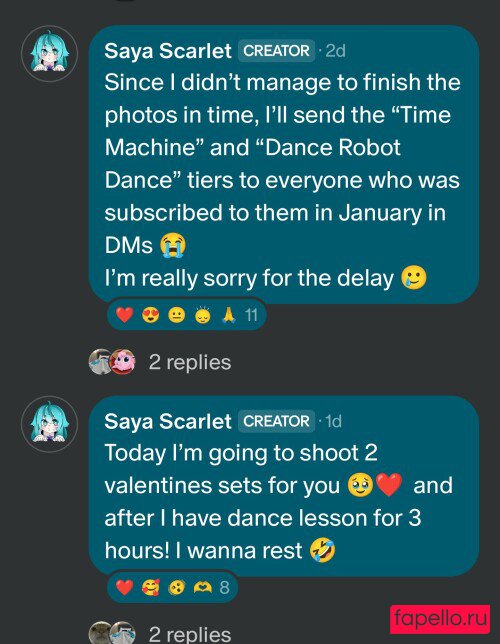 Saya Scarlet Onlyfans Photo Gallery 