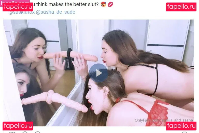 Saskia And Sasha Onlyfans Photo Gallery 