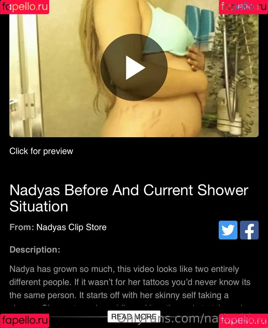nadyabbw Onlyfans Photo Gallery 
