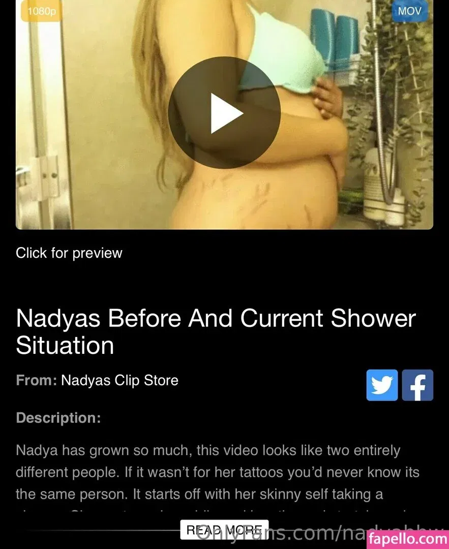 nadyabbw Onlyfans Photo Gallery 