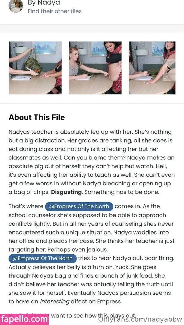 nadyabbw Onlyfans Photo Gallery 