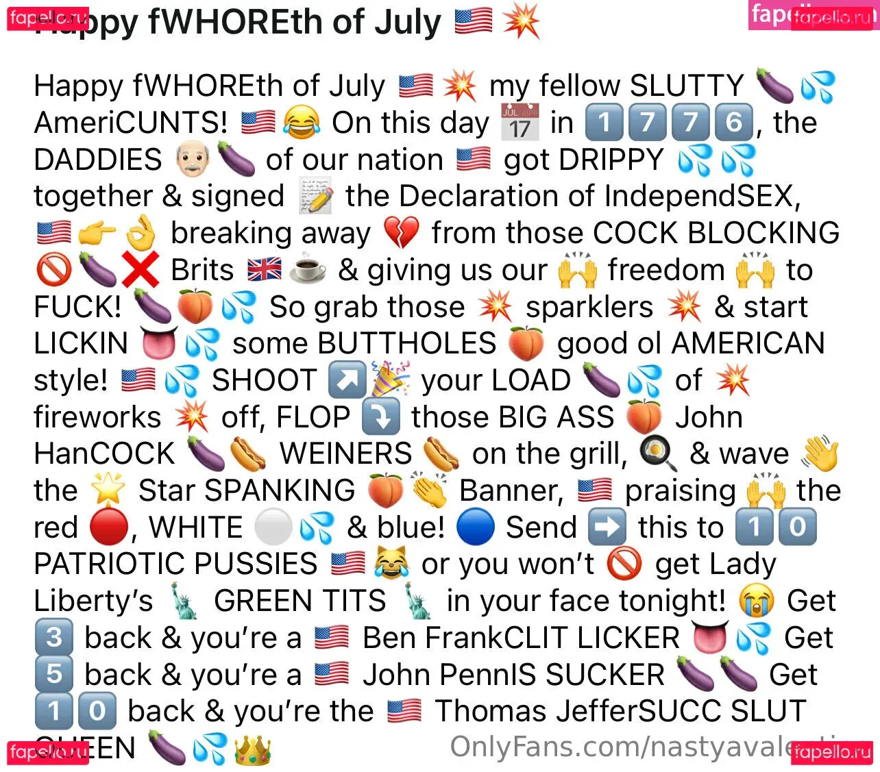 Nastyavalentine Onlyfans Photo Gallery 