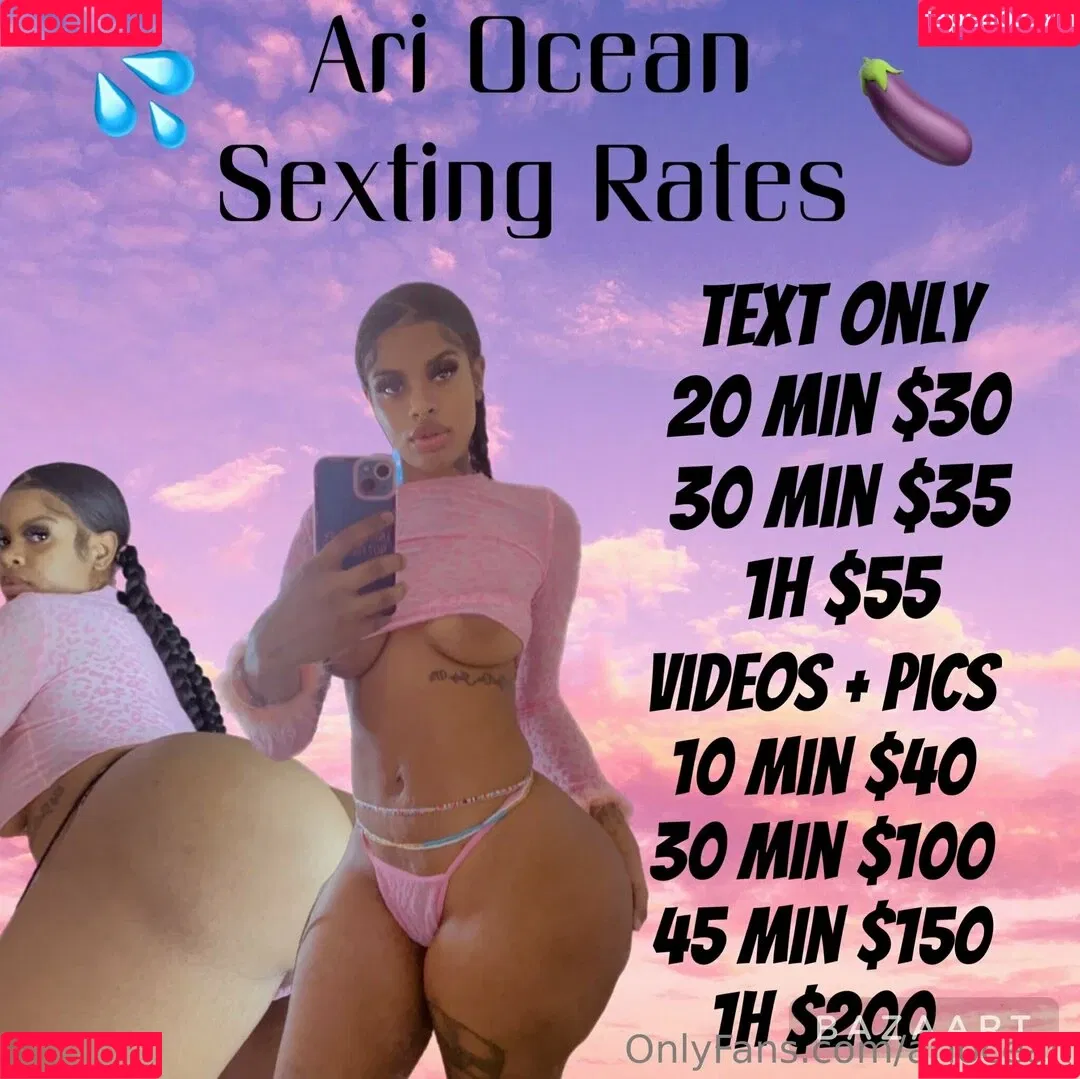 ariocean Onlyfans Photo Gallery 