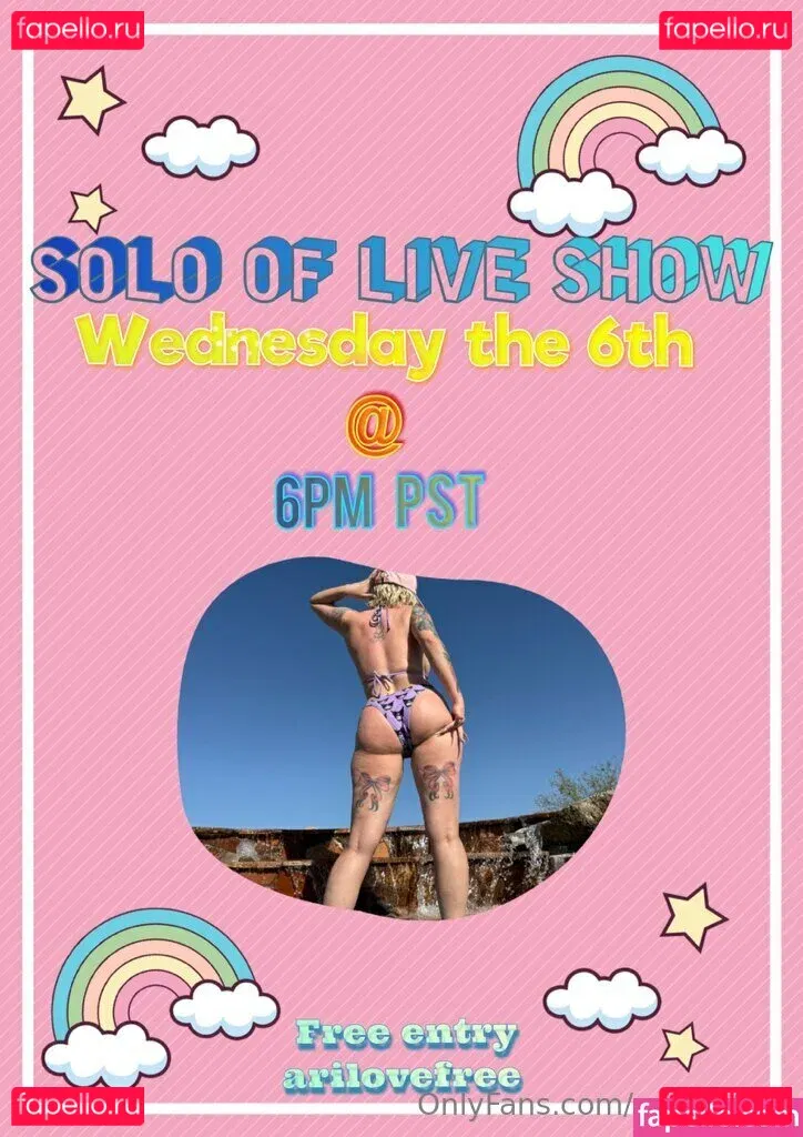 arilovefree Onlyfans Photo Gallery 