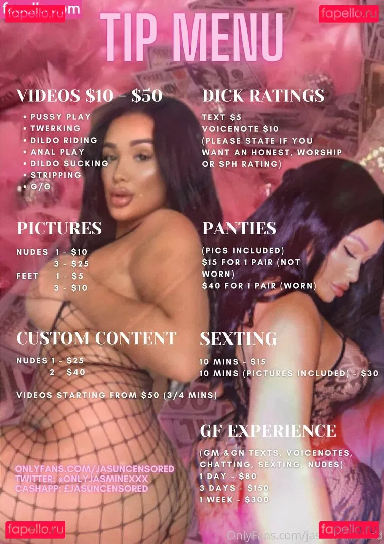 Jasuncensored Onlyfans Photo Gallery 