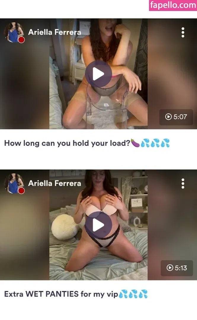 Ariella Ferrera Onlyfans Photo Gallery 
