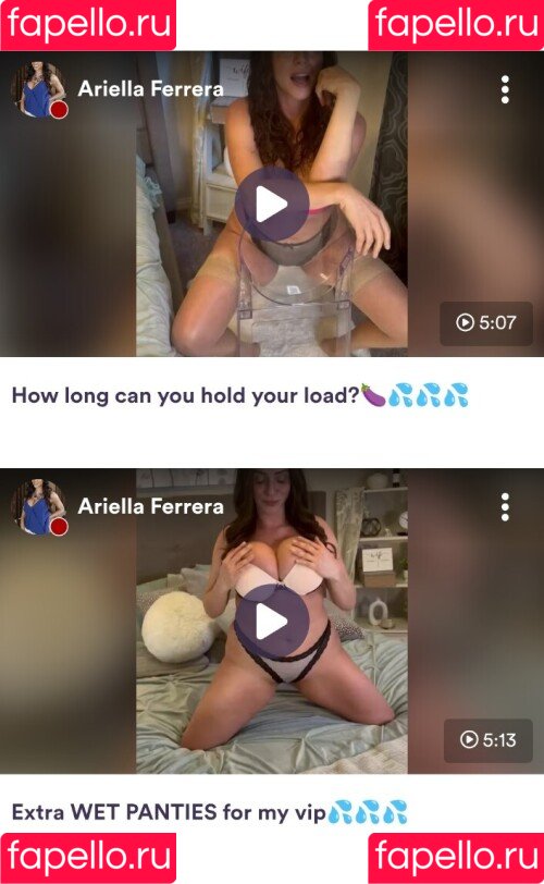 Ariella Ferrera Onlyfans Photo Gallery 