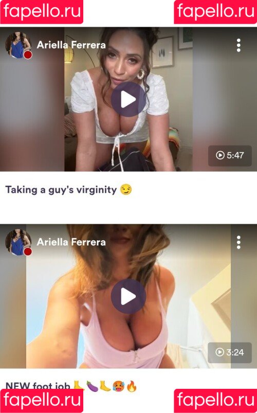 Ariella Ferrera Onlyfans Photo Gallery 