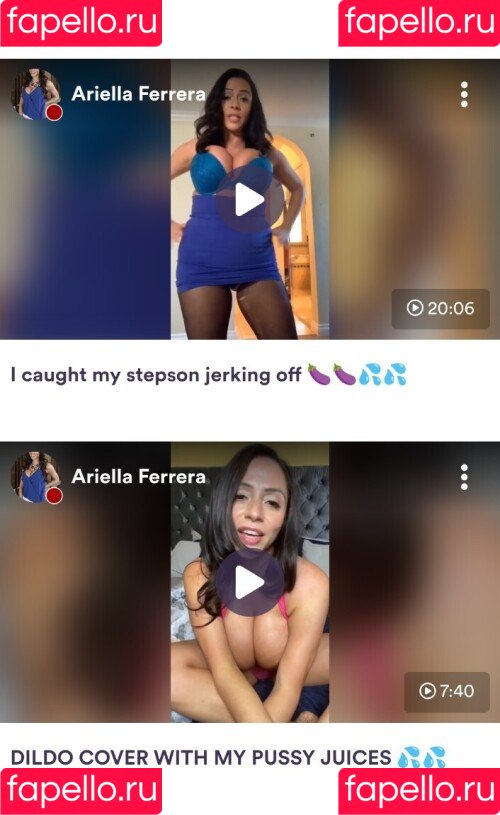 Ariella Ferrera Onlyfans Photo Gallery 