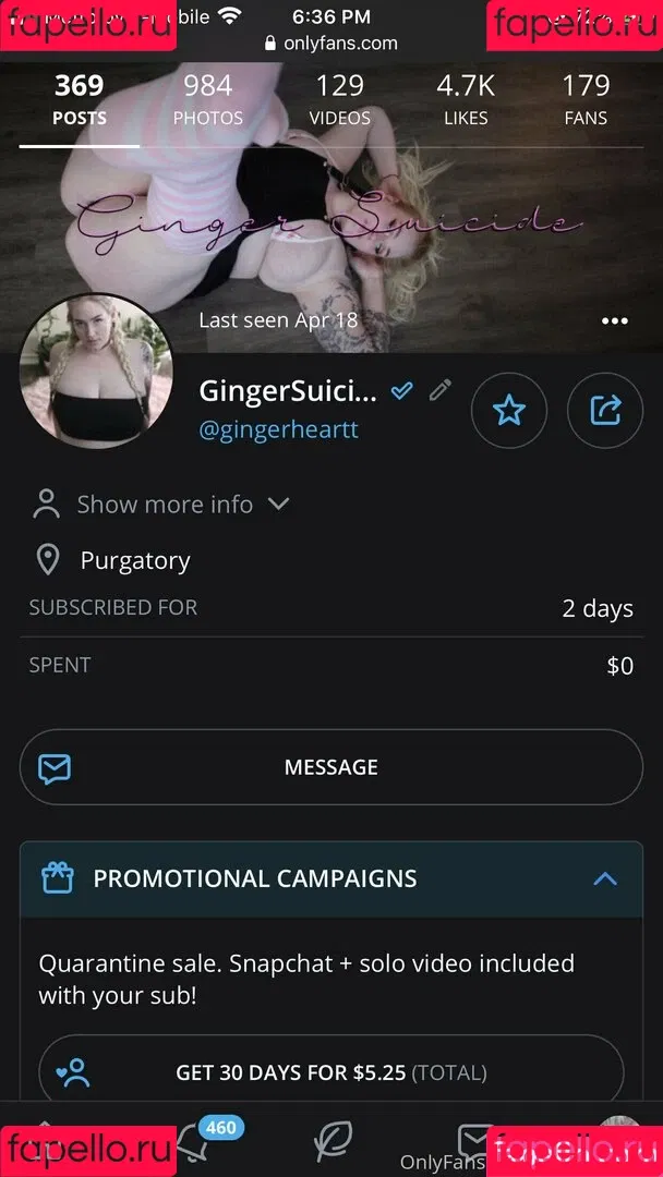 gingerhart Onlyfans Photo Gallery 