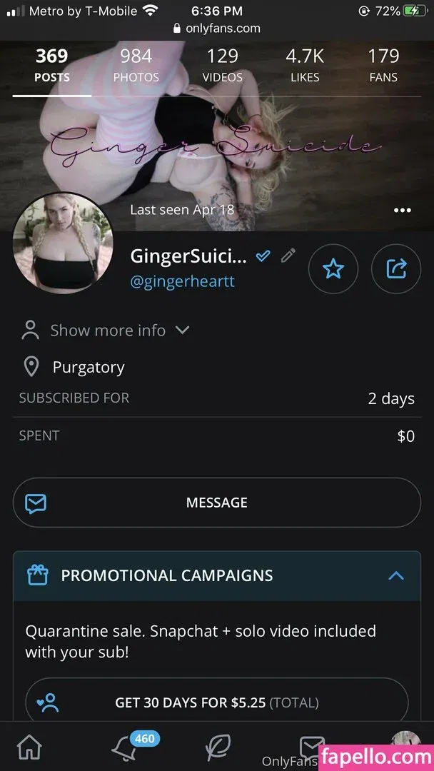 gingerhart Onlyfans Photo Gallery 