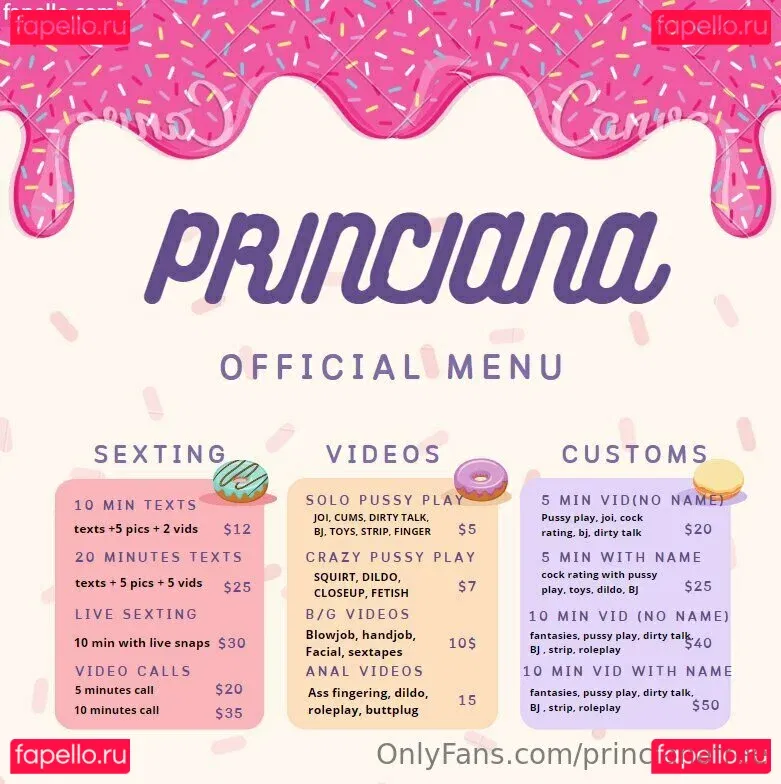 princianafree Onlyfans Photo Gallery 