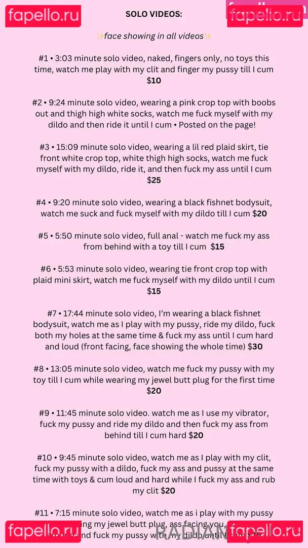 RadiantJules Onlyfans Photo Gallery 