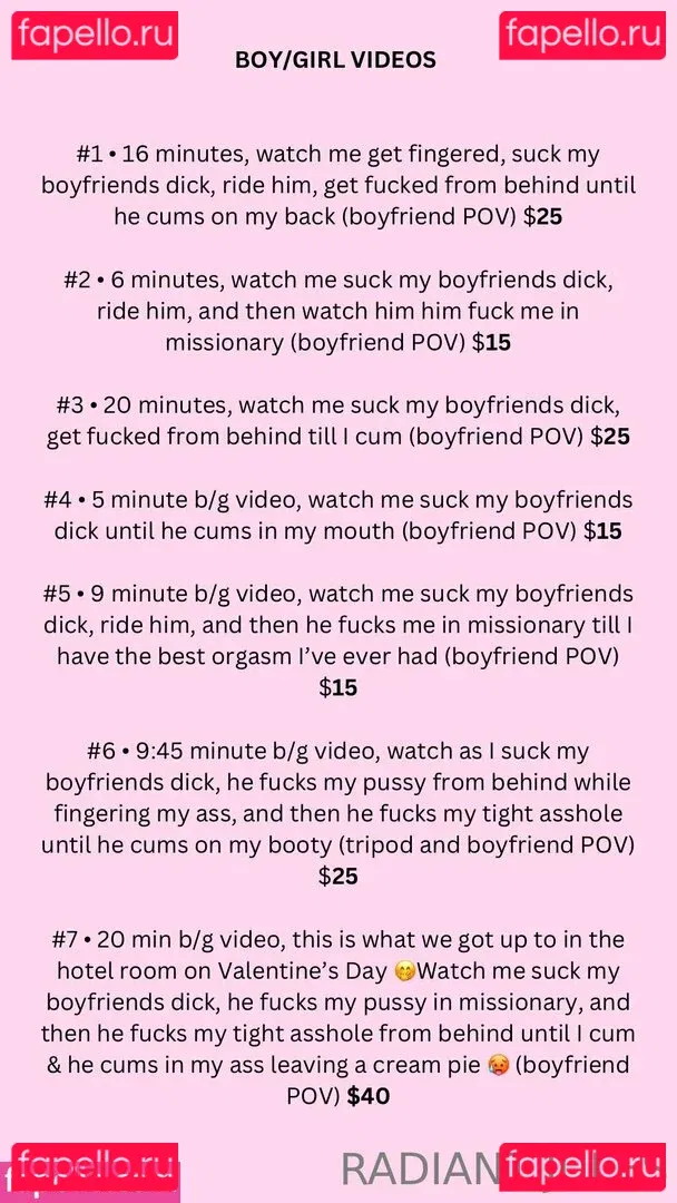 RadiantJules Onlyfans Photo Gallery 