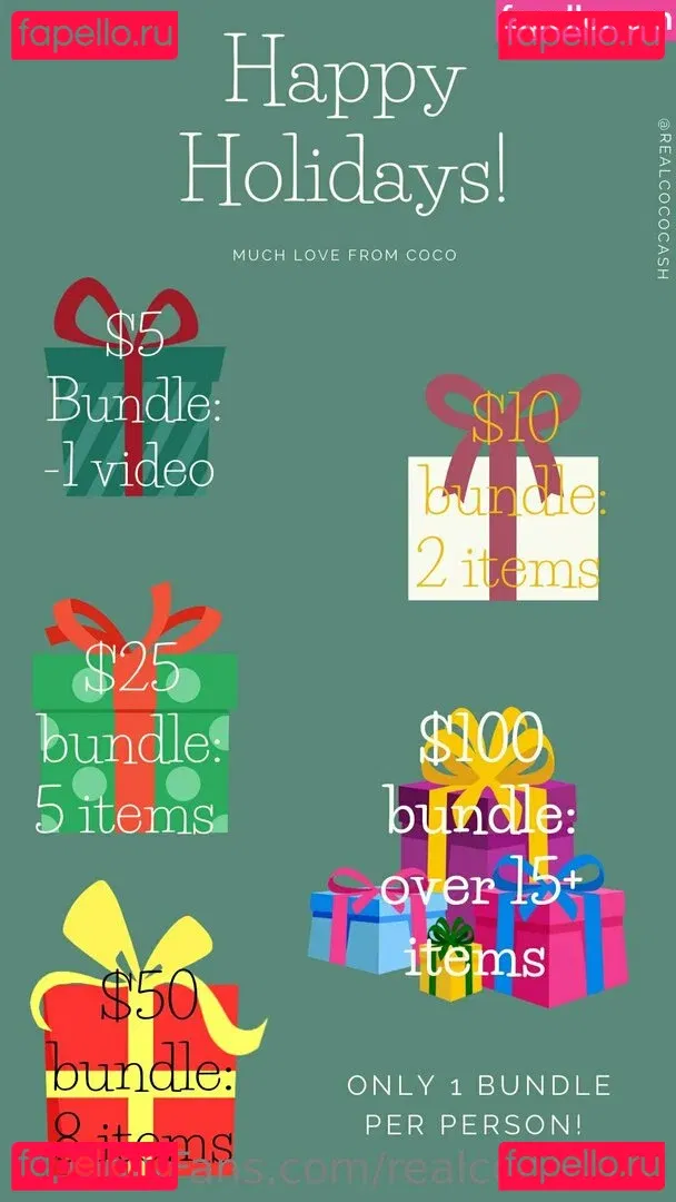 realcococash Onlyfans Photo Gallery 