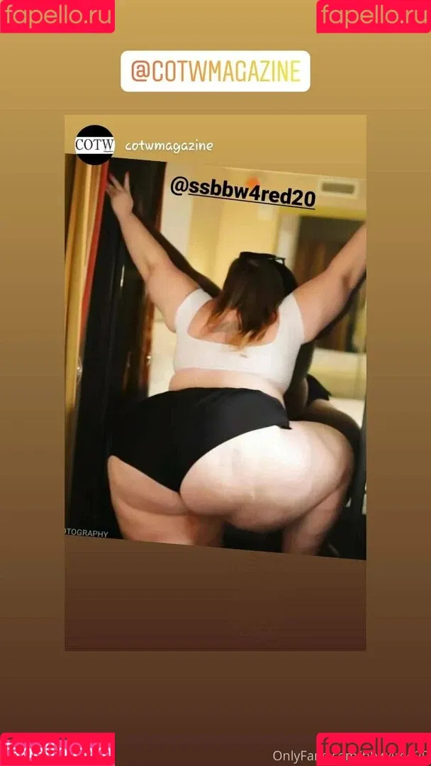 bbw4red20 Onlyfans Photo Gallery 