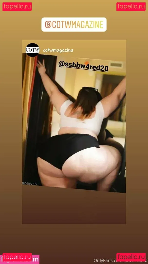 bbw4red20 Onlyfans Photo Gallery 